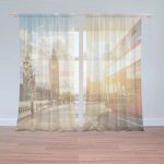 Sablio Záclony Londýn Big Ben : 2ks 150x250cm – Hledejceny.cz