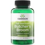 Swanson Listnatec Bodlinatý Butcher's Broom 470 mg 100 kapslí – Hledejceny.cz