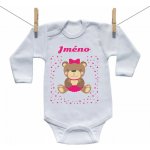 Boodyy Body s dlouhým rukávem s medvídkem pro holčičku – Zboží Dáma