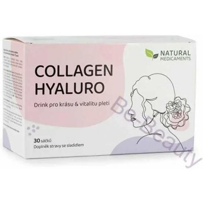 Natural Medicaments Collagen Hyaluro 30 sáčků – Zboží Mobilmania