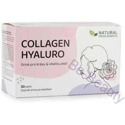 Natural Medicaments Collagen Hyaluro 30 sáčků