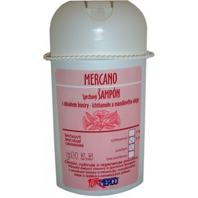 Mercotrade Merco Mercano sprch.šampon 3-5% ichthyol 250 ml