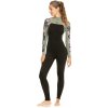 Neopren Roxy 3/2 Elite Xt St Printed Zip GBS LS Anthracite