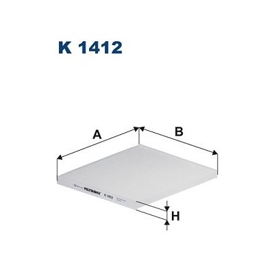 FILTRON Filtr, vzduch v interiéru K1412 – Hledejceny.cz
