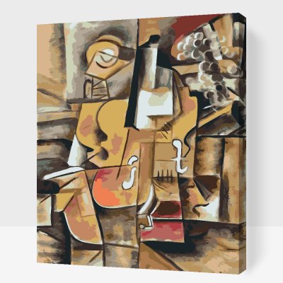 Vymalujsisam Malování podle čísel Housle a hrozno Picasso – Zboží Mobilmania