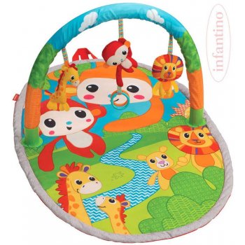 Infantino Hrací deka s hrazdou Jungle Gym