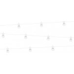 Světelný řetěz bílý RETRO žárovky LED - světýlka na svatební výzdobu a dekoraci – Hledejceny.cz