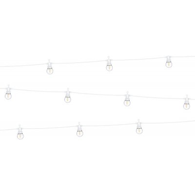 Světelný řetěz bílý RETRO žárovky LED - světýlka na svatební výzdobu a dekoraci – Hledejceny.cz
