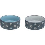 Trixie Keramická Miska JIMMY s packami 1,5 l/20 cm – Zboží Dáma