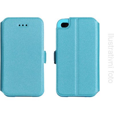 Pouzdro Book Flexi Pocket Sony Xperia M4 Aqua E2303 Modré – Zboží Mobilmania