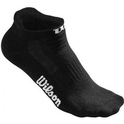 Wilson W No Show sock black Čierna