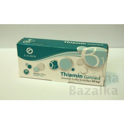 Galmed Thiamin 30 tablet x 50 mg – Hledejceny.cz