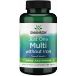 Swanson Multi without Iron Multivitamín bez železa 130 kapslí – Hledejceny.cz