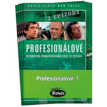 Profesionálové: Komplet 1 - 20. díl pošetka DVD