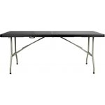 Bolero CB518 víceúčelový stůl sklopný ve středu CB518 černý – Sleviste.cz