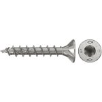 Fischer 574063 šrouby do dřevotřísky 4 mm 25 mm TX Nerezová ocel 200 ks – Hledejceny.cz