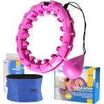 ONE Fitness OHA01 fialová + zeštíhlující pás BR125 – Zbozi.Blesk.cz