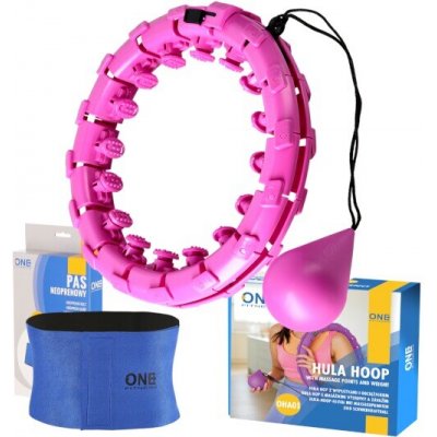 ONE Fitness OHA01 fialová + zeštíhlující pás BR125 – Zbozi.Blesk.cz
