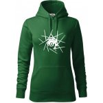 Cyclo výplet mikina dámská Cape s kapucí Lahvově zelená – Hledejceny.cz