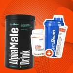GymBeam AlphaMale Drink 400 g – Zboží Dáma