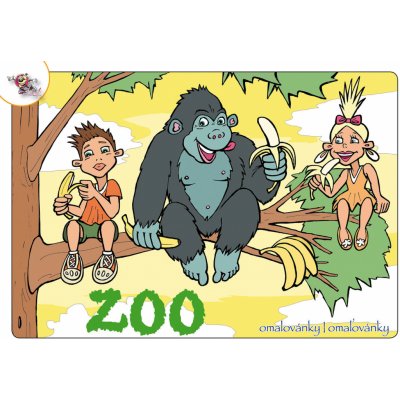 Omalovánky A5 Zoo – Zboží Mobilmania