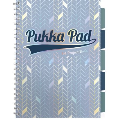 Pukka Pad projektový blok Glee A4, papír 80g světle modrý 100 listů – Zboží Živě