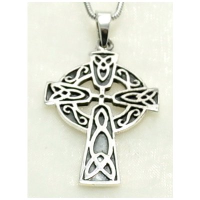 Vorlové Šperky Stříbrný přívěsek keltský kříž PR366 – Zboží Mobilmania