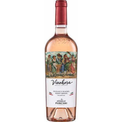 Chateau Purcari Vinohora Rose Růžové 2022 13,5% 0,75 l (holá láhev)