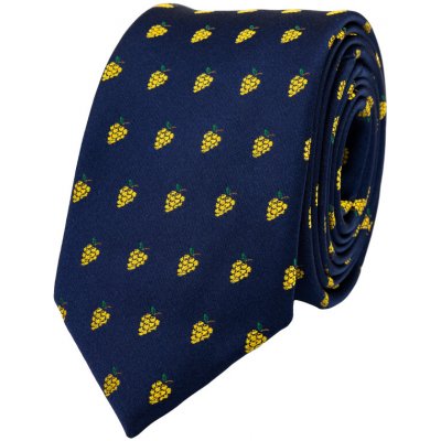 Bubibubi kravata s hrozny tmavomodrá – Zboží Dáma