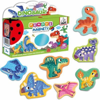 Dudlu Pěnové magnety Dinosauři – Zboží Mobilmania