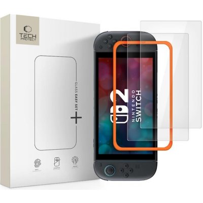 Tech-Protect Easy Set+ 2-Pack Tvrzená skla Nintendo Switch 2 čirá – Hledejceny.cz