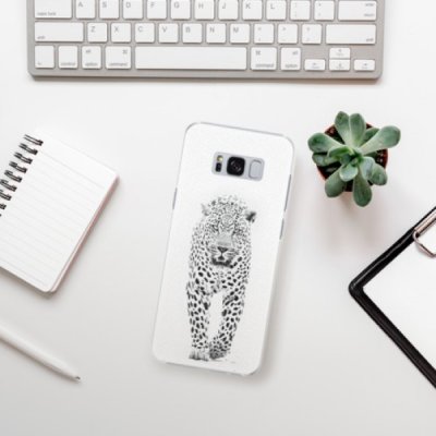 Pouzdro iSaprio White Jaguar - Samsung Galaxy S8