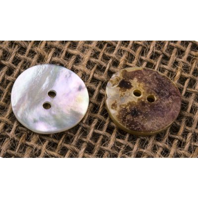 Stoklasa textilní galanteri s.r.o. Knoflík 15 mm perleťový – Zboží Dáma