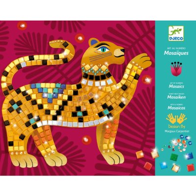Djeco Mosaic kits Deep in the jungle – Zboží Mobilmania
