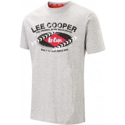 Lee Cooper tričko šedé – Zboží Mobilmania