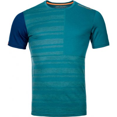 Ortovox 185 Rock'N'Wool Short Sleeve just blue – Zboží Mobilmania