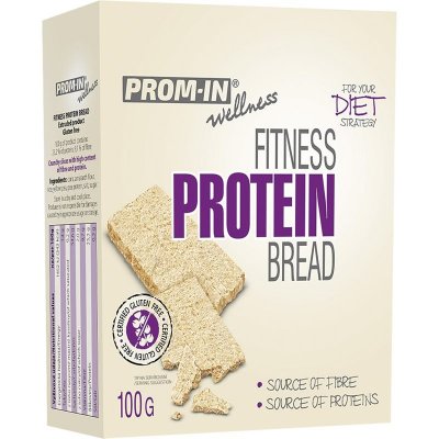 Prom IN Wellness Fitness Protein Bread proteinové pečivo bez lepku 100 g – Hledejceny.cz