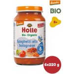 HOLLE Bio Boloňské špagety masozeleninový příkrm 6 x 220 g – Zbozi.Blesk.cz