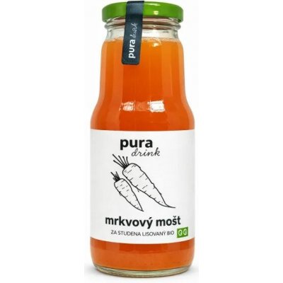 PuraDRINK Mrkvový mošt 300 ml – Hledejceny.cz