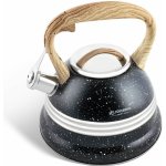 Elegantní čajník s píšťalkou 3 L šedý Edenberg EB-8808 – Zboží Mobilmania
