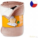 Sleep-well Deka mikrovlákno Ovce prošev čokoládová 150x200 – Hledejceny.cz