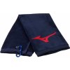 Golfové příslušenství a doplňky Mizuno RB Tri Fold Towel golfový ručník Navy/Red