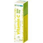 Plus Lékárna Vitamin C 500 mg šumivé tablety příchuť limetky a grepu 20 ks – Hledejceny.cz