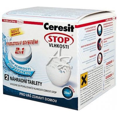 Ceresit Stop Vlhkosti tablety Neutral Pearl 2x300g – Zbozi.Blesk.cz