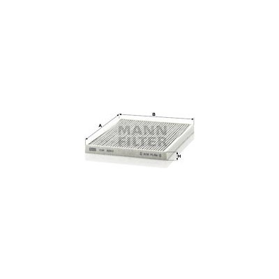 Filtr, vzduch v interiéru MANN-FILTER CUK 2243 (CUK2243) – Hledejceny.cz