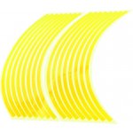 M-Style Reflexní celé proužky na kola motocyklu zlatá | Zboží Auto