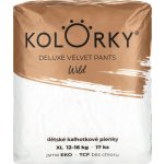 Kolorky Deluxe Velvet wild XL 12-16 kg 17 ks – Hledejceny.cz