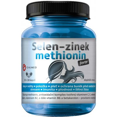 Galmed Selen-zinek-methionin forte 60 kapslí – Hledejceny.cz