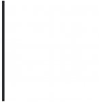 Flow Plotový sloupek pro plotové pole, 240 cm, hliník, antracitová šedá (RAL 7016) WB10POS0TJ00060060030000602401