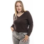 Italy fashion Dámský svetr COCOA Fialová – Sleviste.cz